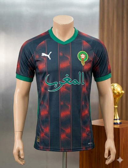 قميص أسود الأطلس